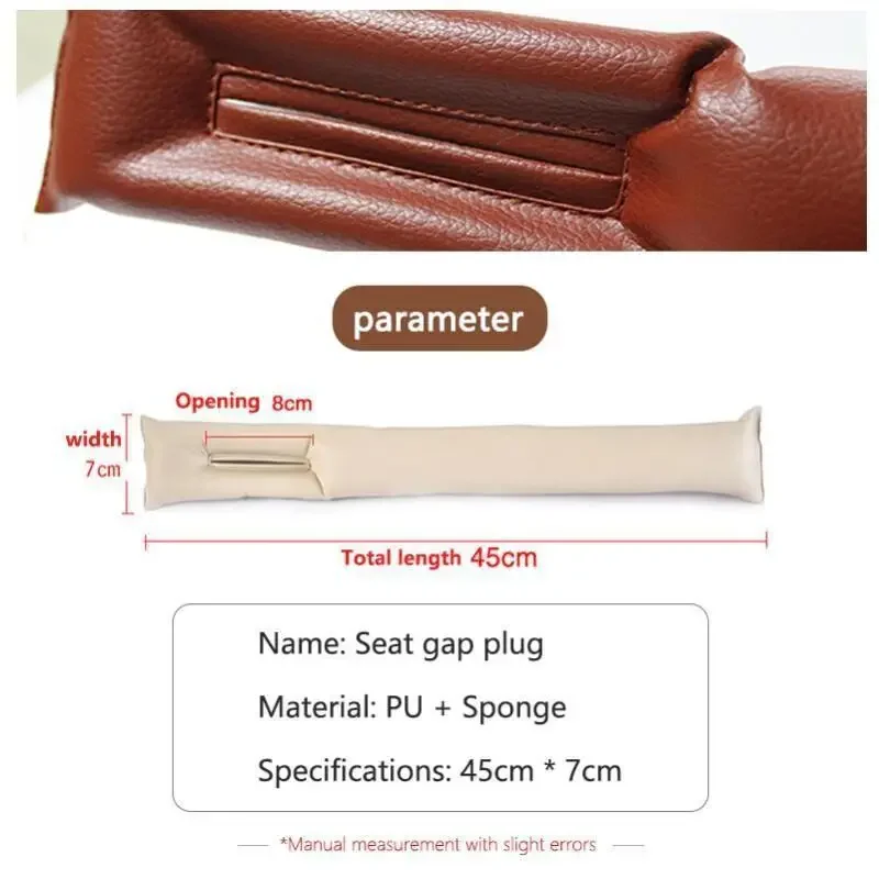 Car Seals Between Seat Gap Filler Leakproof Sealant Interior Protection Car Seat Gap Anti-dropInterior Car Decoration Supplies