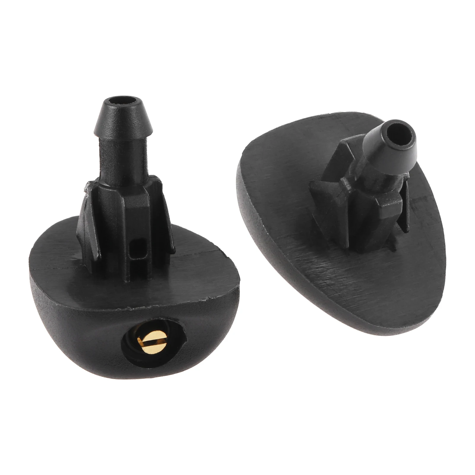 2Pcs 6438V8 Front Windscreen Windshield Wiper Washer Jet Nozzles