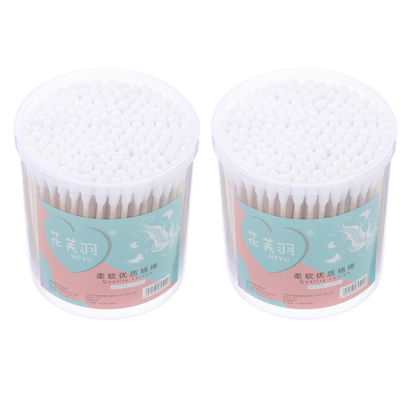 2 Boxes of 400Pcs Double Spiral Tips Cotton Swabs With Strong Paper Sticks Cleaning Swab Sticks White (200Pcs in 1 Box) 6