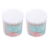 2 Boxes of 400Pcs Double Spiral Tips Cotton Swabs With Strong Paper Sticks Cleaning Swab Sticks White (200Pcs in 1 Box) 6