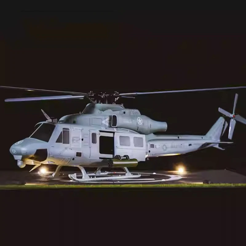 New UH-1Y Venom RC Real Machine GOOSKY E2 Dual Brushless 3D Special Effects Huey Remote Control Helicopter Model Adult Boy Toy 4