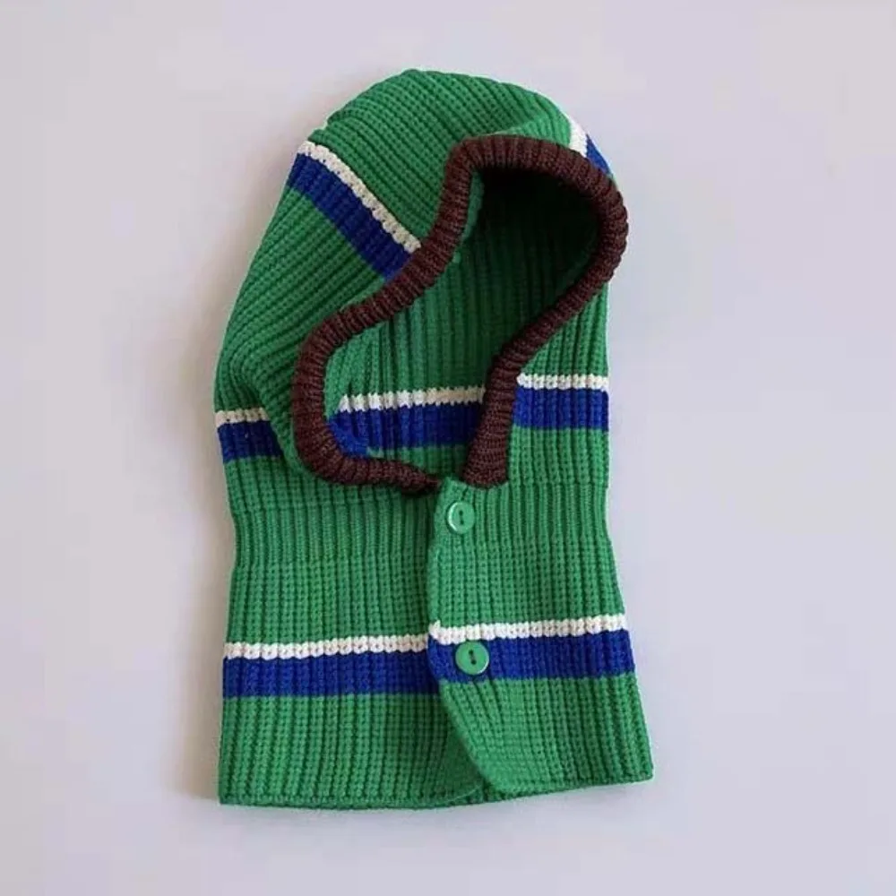 Versatile Soft Knit Woolen Baby Beanie Hat
