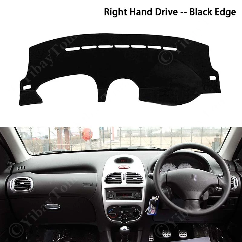 Armaturenbrett Abdeckung Für Peugeot 206 CC T13 T16 T12 2004 - 2008 Auto  Dash Bord Matte Teppich Pad Schutz Schatten cape Anti-sonne 2007 -  AliExpress