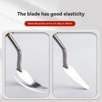 3/5/7 шт./компл. мастихин для рисования, шпатель из нержавеющей стали, мастихин, масляная краска, металлические ножи, деревянная ручка, инструменты для рисования — изображение 5