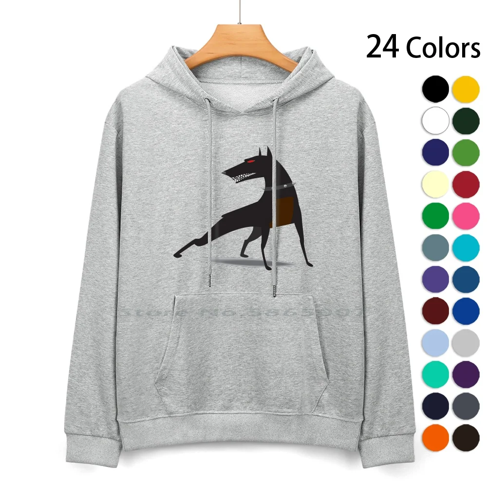 

Fighting Dog Pure Cotton Hoodie Sweater 24 Colors Dogs Attack Dog Teeth Angry Force Loyal To Savior Protector Friend Helper