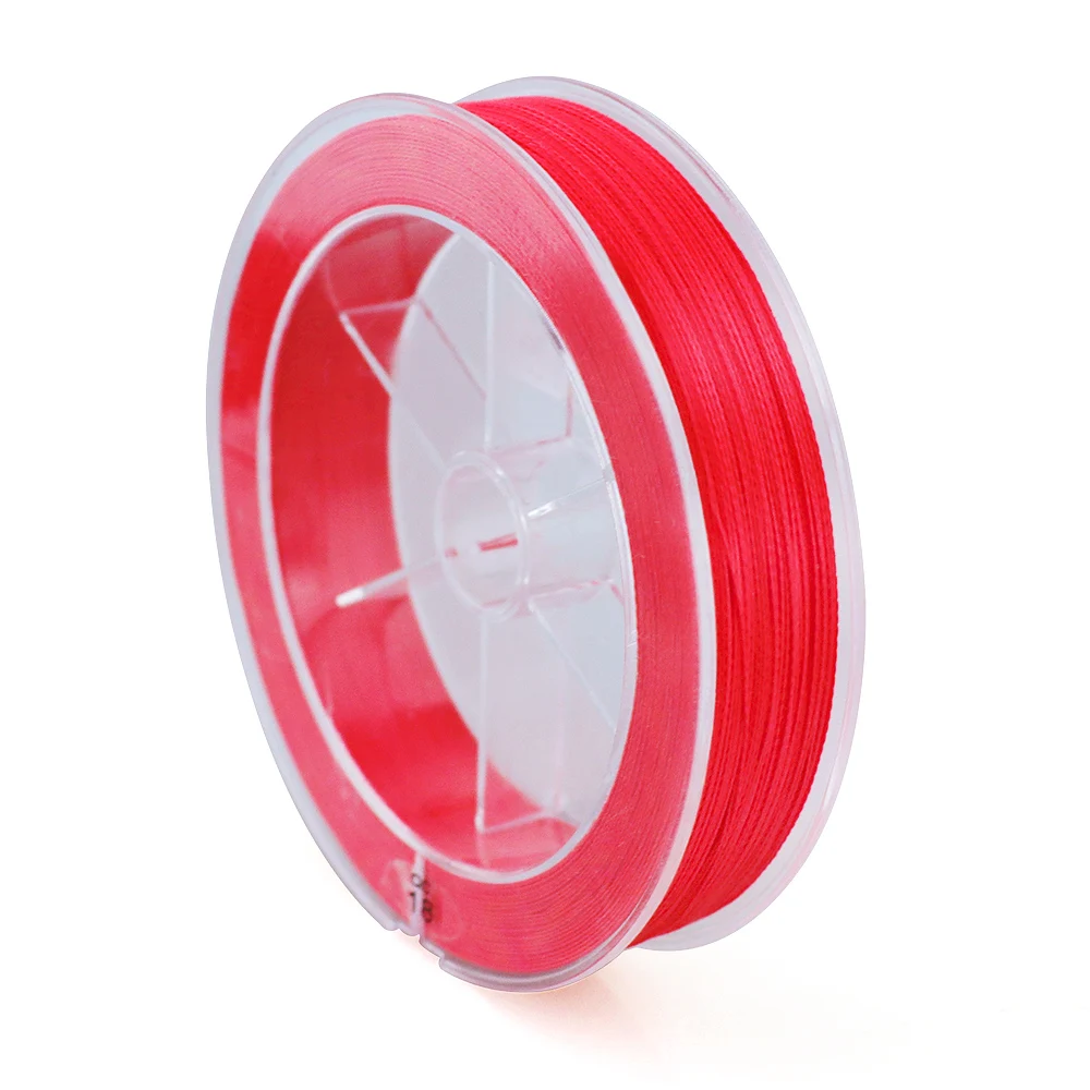 Frwanf super  Multifilament braided fishing line 100M 300M 4 Strand red color never faded 2 4 6 8 100LB 0.06-0.55mm carp fishing 3