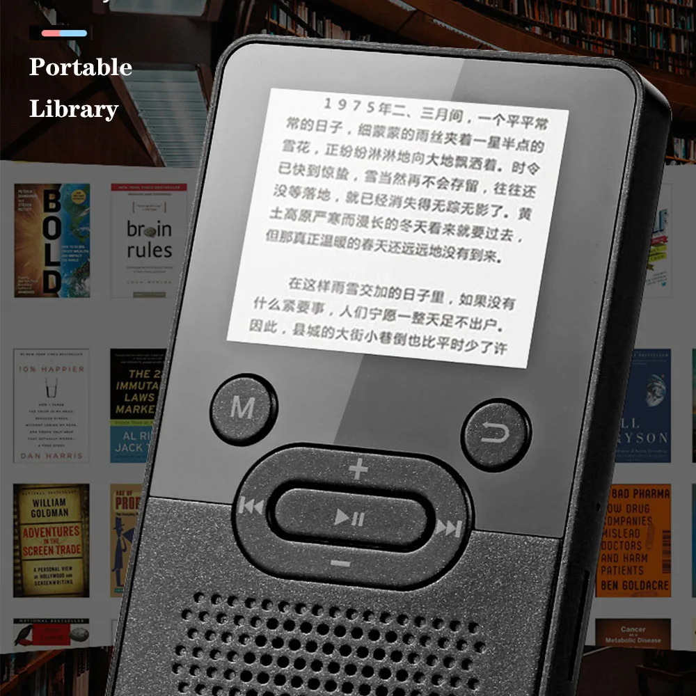 Bluetooth MP4 Music Player Built-in 4G /8G HiFi Radio /FM/ Record/e-book /video Support for Tf card mp4 player,music player,mini media player
