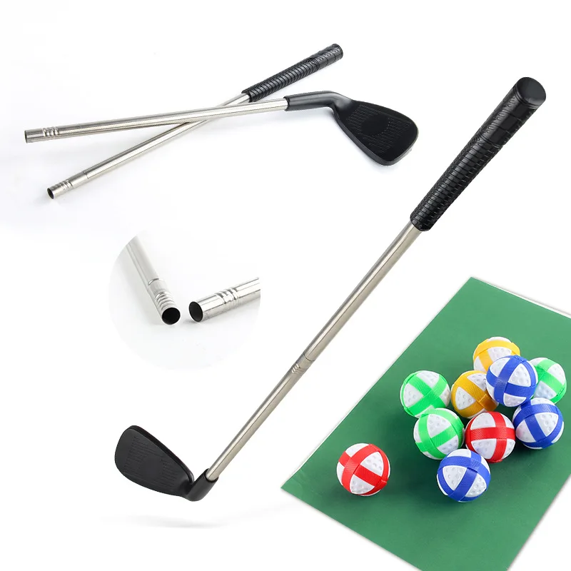 Kids Golf Club Set Golf Training Sport Game Interactive Fitness Early Educational Activities Parent-child Children's Gift Toys 4
