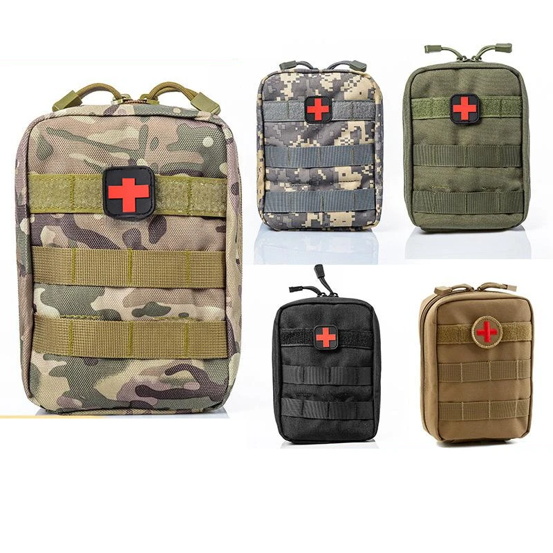 

Emergency Outdoor Army Hunting Car Emergency Camping Survival Tool Military EDC Pouch Molle Tactical First Aid Kits Medical Bag