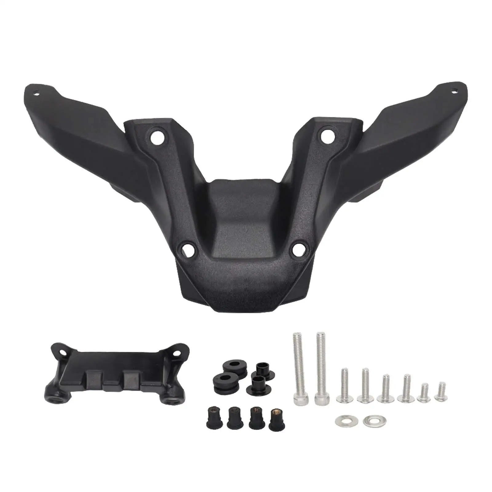 Motorcycle Windshield Bracket Accessories Spare Parts Easy to Install Black Protective Windscreen Bracket for MT-09