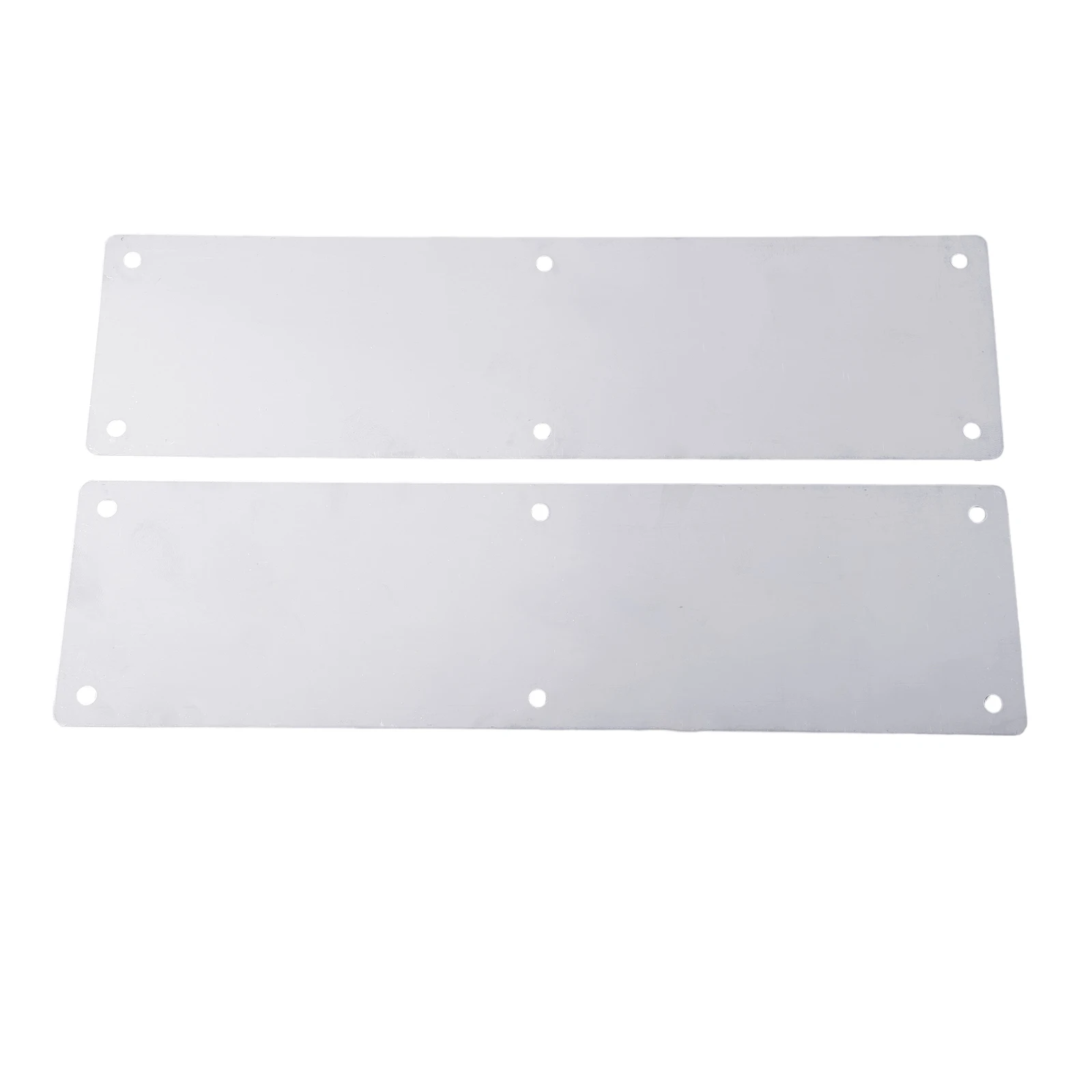 

Practical Exquisite Door Kick Plate 2Pcs Stainless Steel Without Handle Without Word Plate Interior Or Exterior Kick Plate