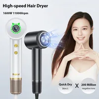 Leafless High Speed Hair dryer 110000 rpm Quick Dry Personal Hair Care Styling Negative Ion Constant Anion Electric Hairdryer 1