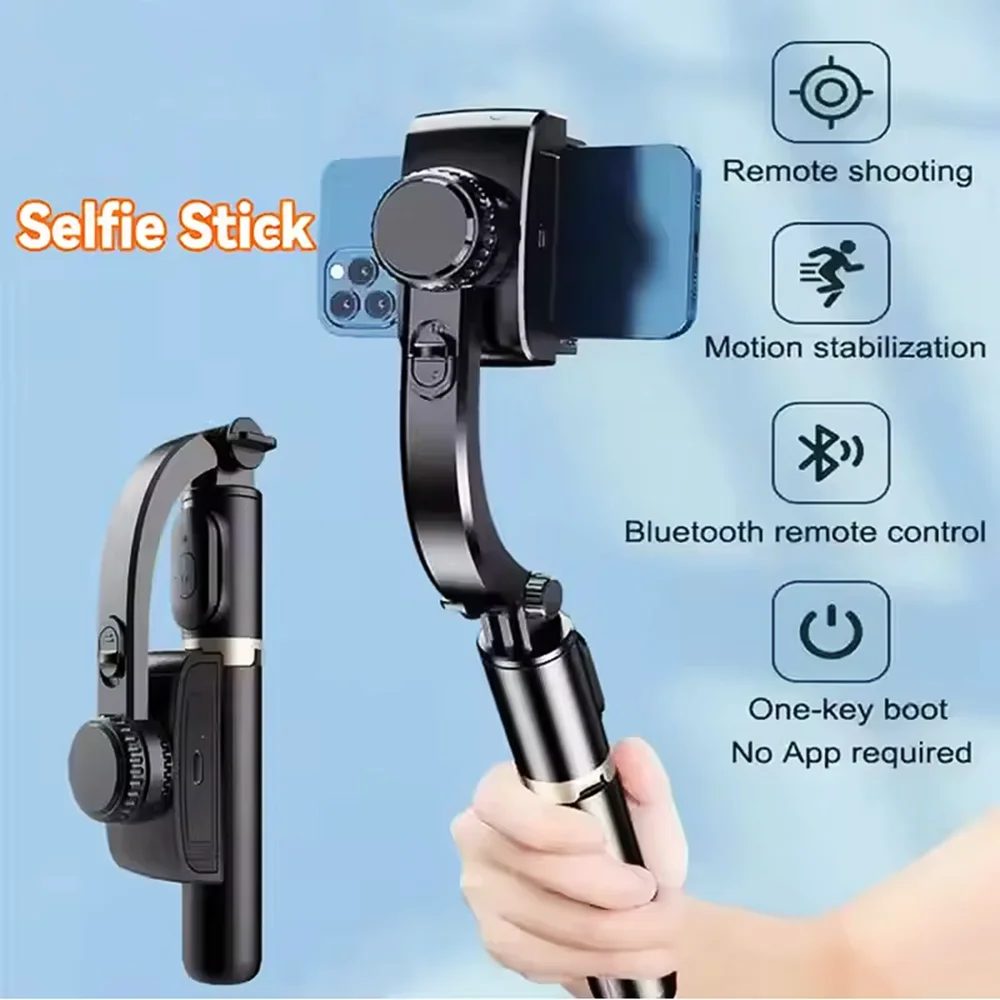 3-axlig Gimbal-stabilisator för Smartphone med Fjärrkontroll - Stötsäker