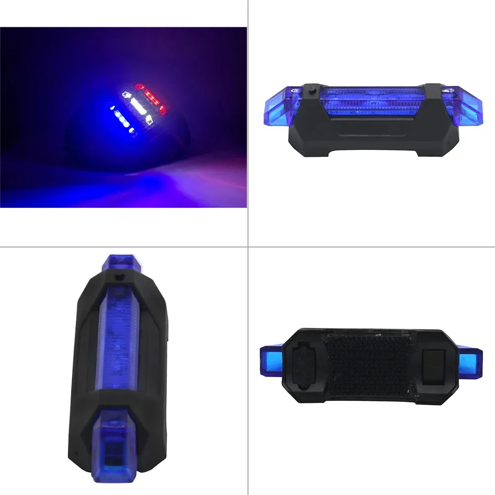 VULPO Taktische Helm Rucksack Signal Licht USB Aufladbare Radfahren Blinkende Airsoft Sport Warnung Lebensrettende Lampe – Detail 16