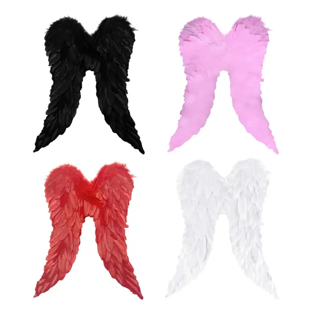 Disfraz De Ángel Yezmo Completo - Alas, Falda Tutú, Halo Y Varita Para Mujer Y Niña | Ideal Para Fiestas Y Cosplay