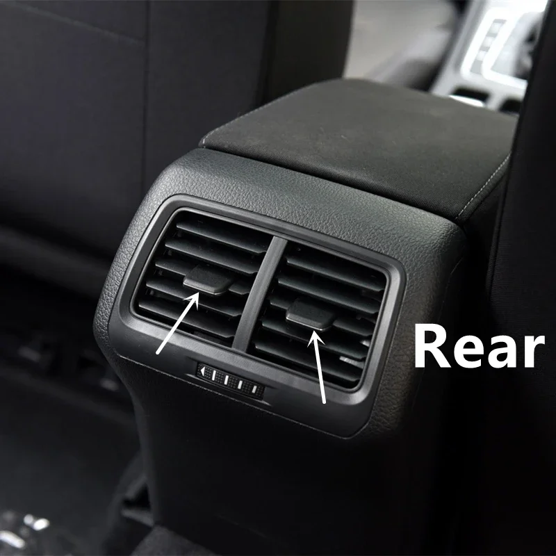 Front Rear AC Air Conditioner Vent Outlet Grill Slide Clip Adjust