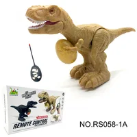 2024 New Children's Electric Remote Control Simulation Tyrannosaurus Rex Egg Holding Dinosaur Toy 2