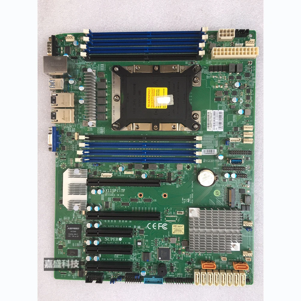 Original Server Motherboard For Dell For X11SPi-TF LGA 3647 C622 M.2 205W Fully Tested Good Quality 2 Original Server Motherboard For Dell For X11SPi TF LGA 3647 C622 M 2 205W Fully Tested