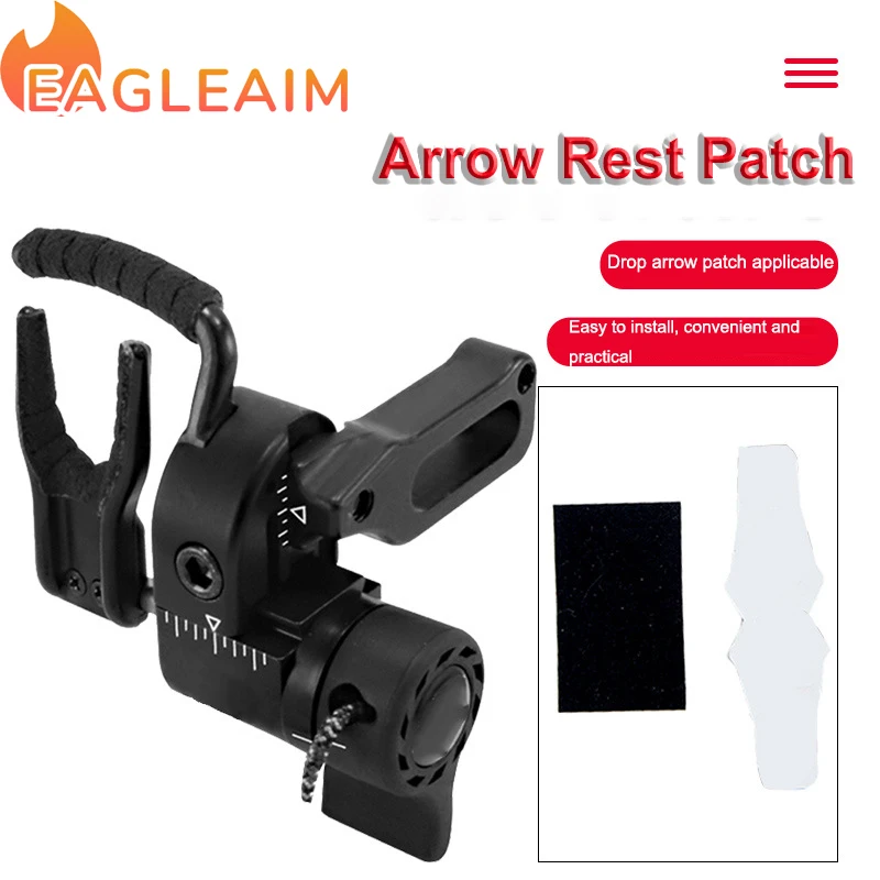 Arrow Rest Felt Tape Archery Arrow Rest Patch Bow Sticker Antislip