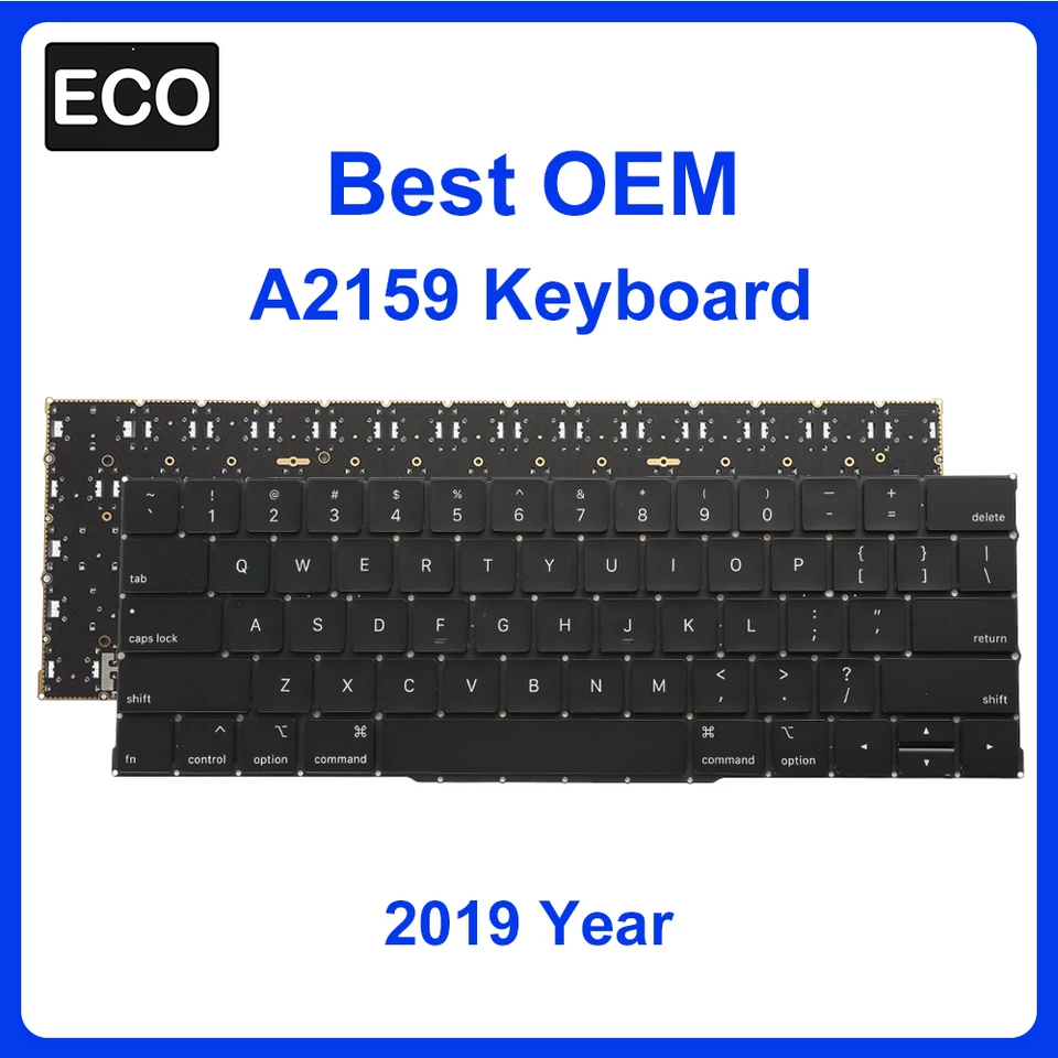 Macbook proの交換用キーボード,最高のキーボードa2159,英語版,13