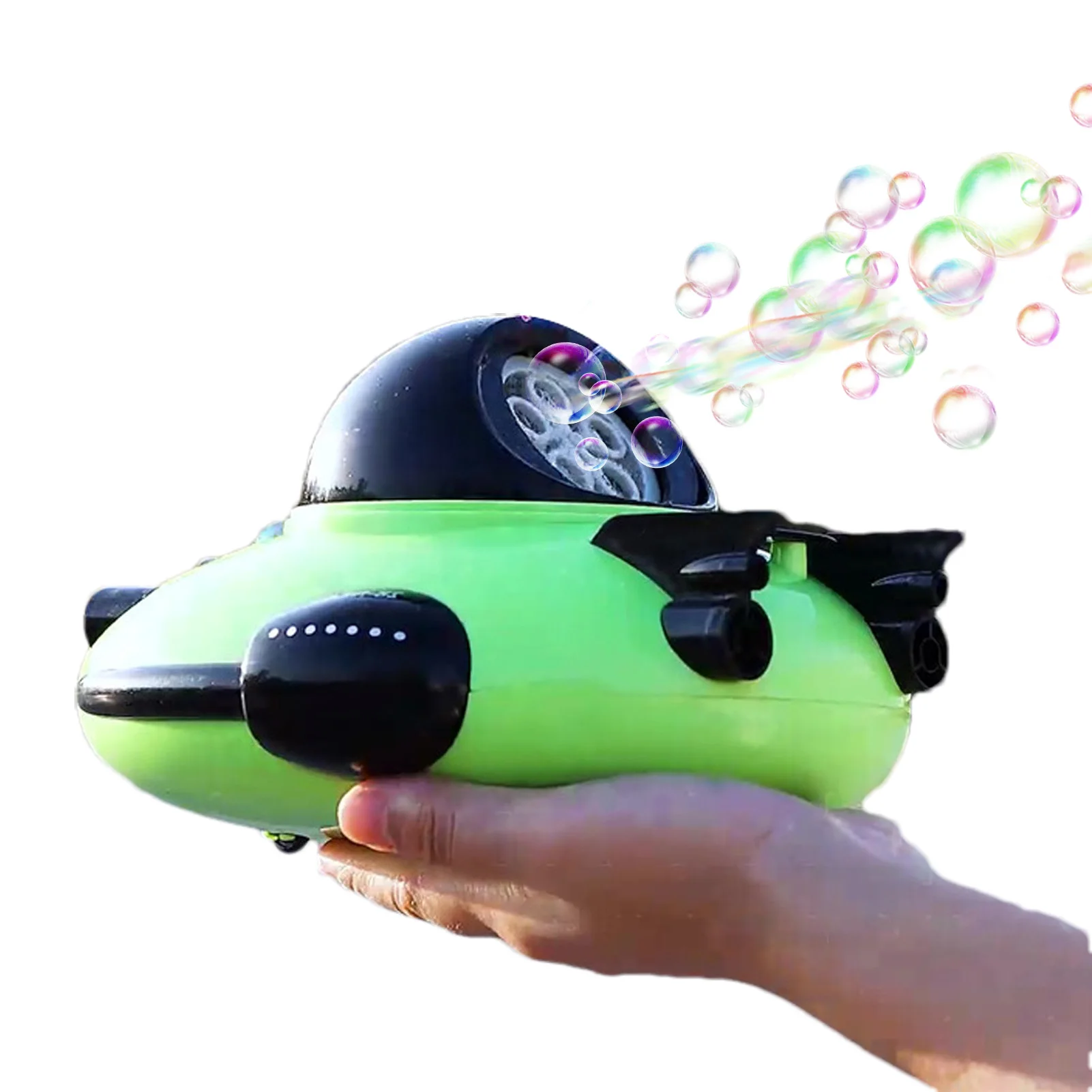 

Automatic Spaceship Bubble Maker Bubble Machine Rechargable Bubble Blower Electric Toys Kids Summer Toys For Birthday Gift