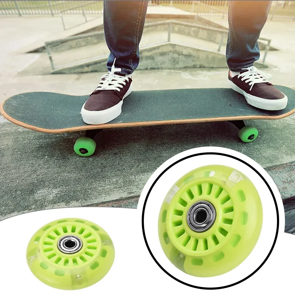 Flash Wheel Mute Wheel 80MM PU for Children Mini Scooter Flashing Lighting scooter wheels