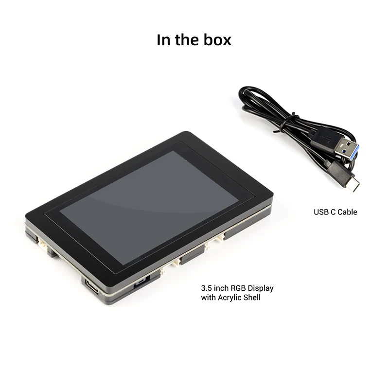 CrowPanel ESP32-S3 디스플레이 모듈, TFT-LCD 정전식 터치 디스플레이, 320*480 IIC UART, Arduino, Python, MircoPython용, 3.5 인치