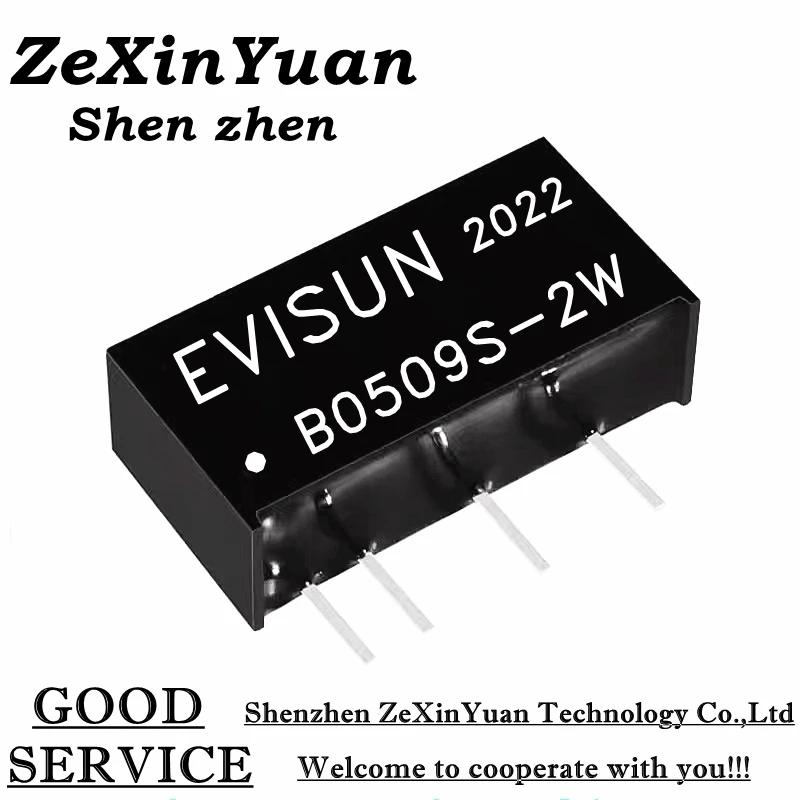 

5PCS/10PCS/20PCS B0509S-2WR3 B0509S-2WR2 B0509S-2W B0509S SIP-4 5V TO 9V 2W DC-DC isolapted power module