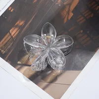 Blume Haarspange Schwarz – Bild 5