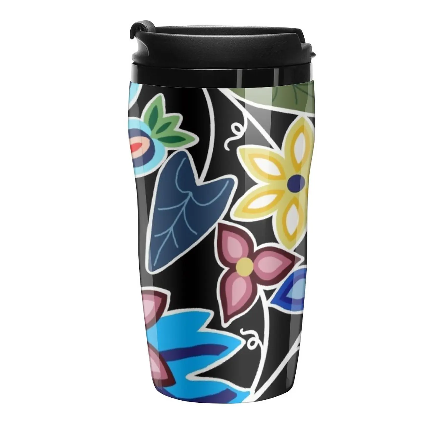 

New Ojibwe Circle Travel Coffee Mug Thermo For Coffee Butterfly Cup Coffee Mugs