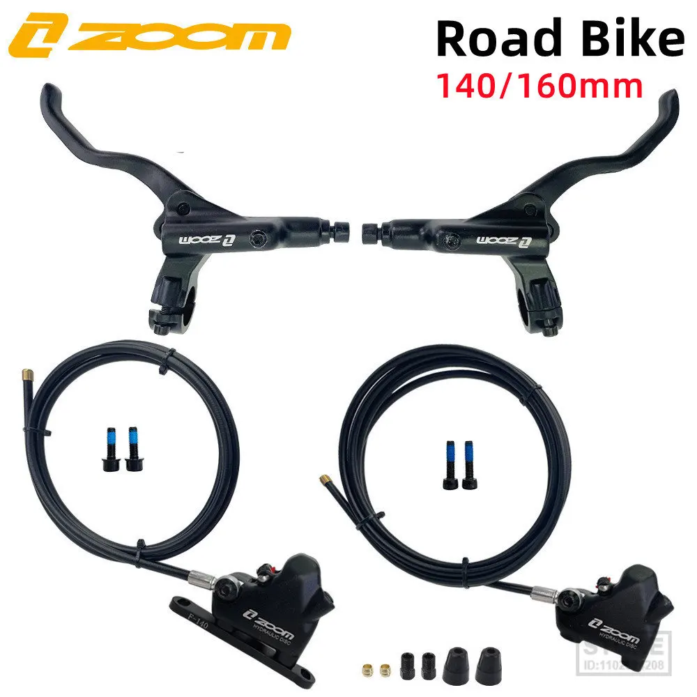 ZOOMHB900RoadGravelHydraulicDiscBrakeSet140160mmBikeFlatHandlebarMountedMount.jpg