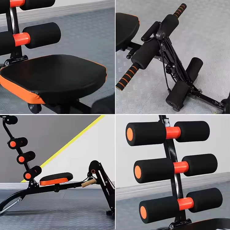 Fitness Equipment 3 in 1 Workout Bench Weight Bench and Sit up Press Roman Chair Exercise Sit up Adjusts to Decline