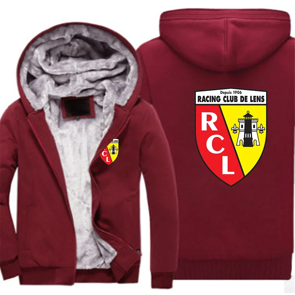 

Новинка 2024, толстовки с капюшоном Euro Club Rc Lens, куртка с мультяшным рисунком, толстовка с капюшоном на молнии, удобная флисовая толстовка на весну и осень