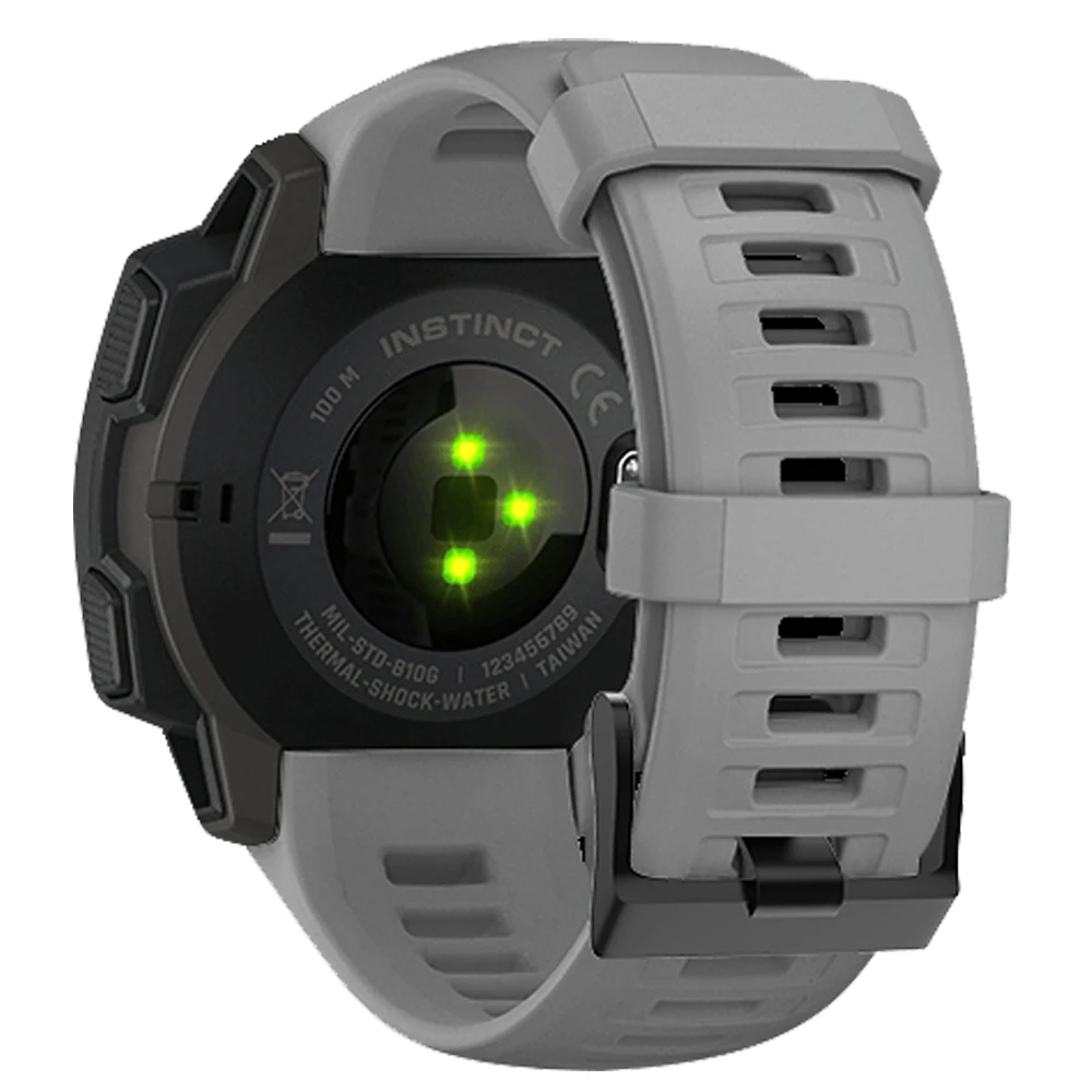 Silicone Sports Strap for Garmin Instinct Smartwatches