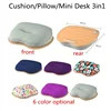 Laptop Mini Table Multifunctional Stands for Pad/Phone/Book Protable Picnic/Camping/Sofa Pillow Seat Cushion Cup Wood Tray 1