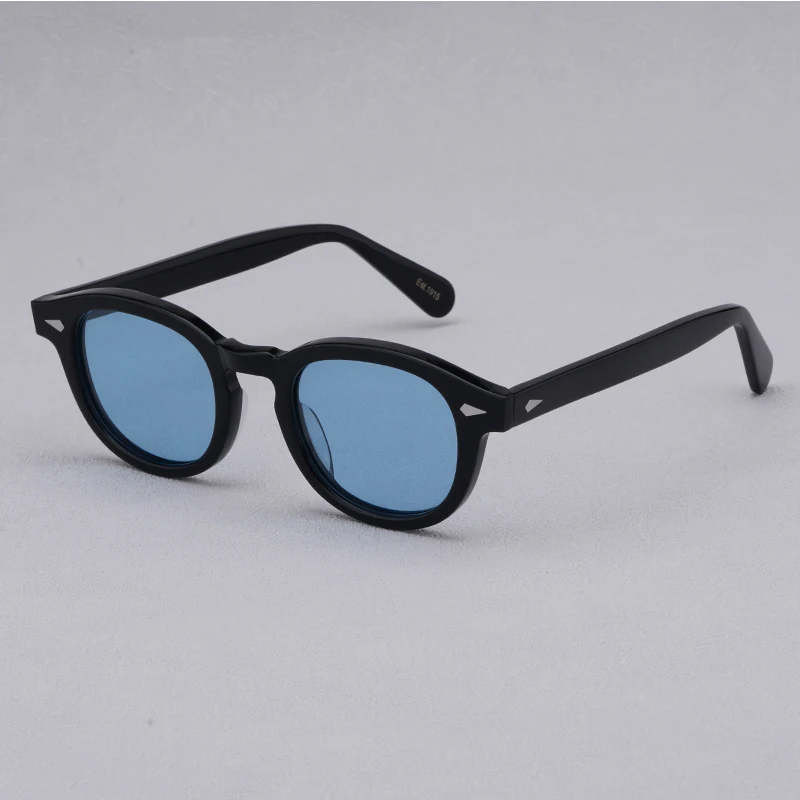 

Lemtosh Johnny Depp Sunglasses and Frame Vintage Acetate Glasses Myopia Glasses Blue Light Blocking Computer Glasses