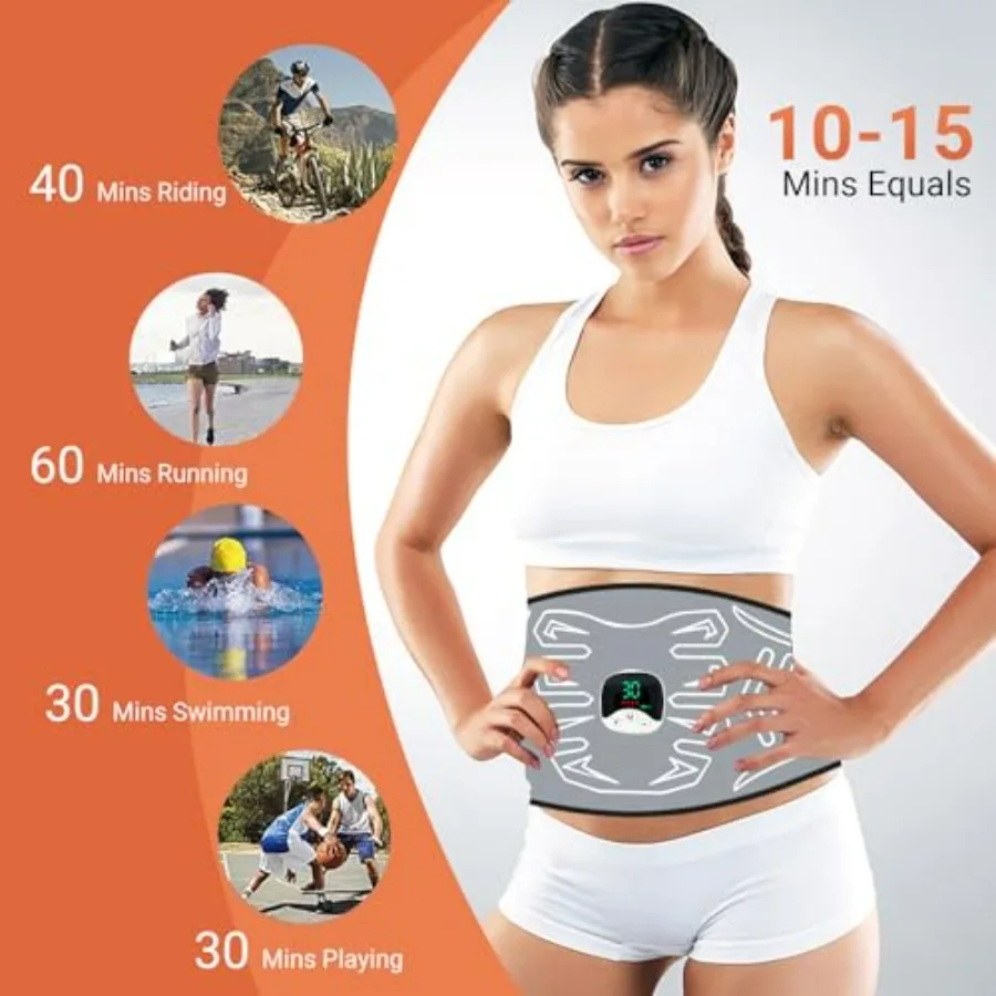 Abs Stimulator, Ab Stimulator Muscle Toner for Gym Office Home