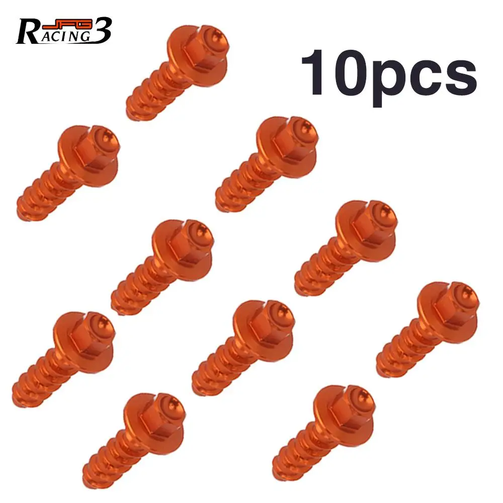 Kit Di Bulloni Autofilettanti Per Moto Da 10 Pezzi Per Ktm Exc Excf Sx Sxf Xc Xcf 125 150 250 300 350 400 450 501 530 Dirtbike