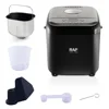 600W Home Bread Machine with Clear LCD Display Efficient and Time-saving Large Glass Viewing Window non stick pan 2