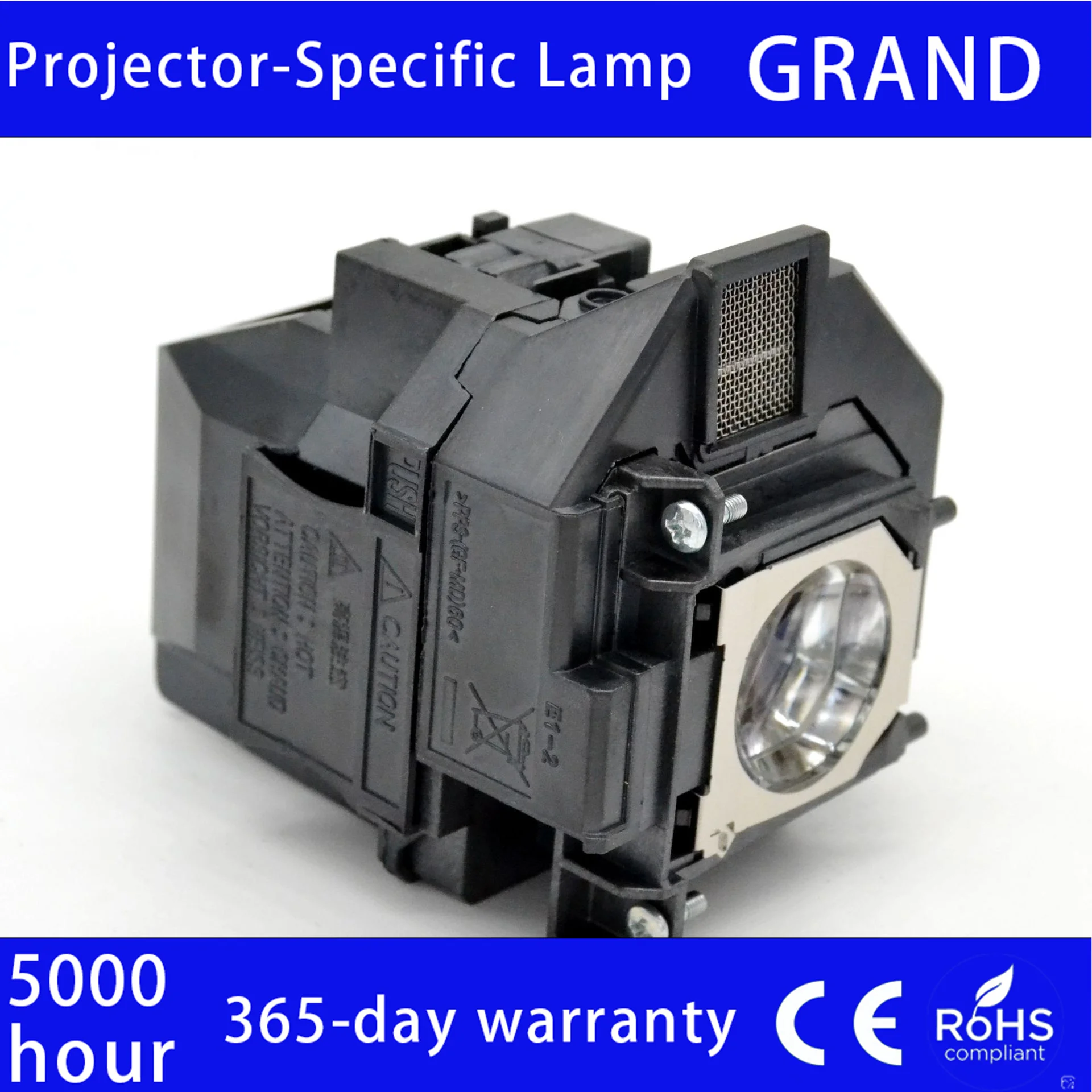 ELPLP96 Lampada di ricambio per proiettore per Epson VS250 VS355 VS350 EX5260 EH-TW650 EB-S41 X39 108 Lampadina solo proiezione professionale