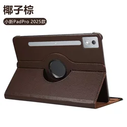 Enhanced 360° Rotating Stand Tablet Case for Lenovo Idea Tab Pro (Brown)