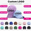 SLECKTON Custom LOGO Embroidery Hat Baseball Cap for Men and Women Cotton DIY Print Design summer Sun Hat Unisex Wholesale 1