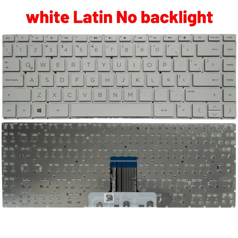 white LA no backlit