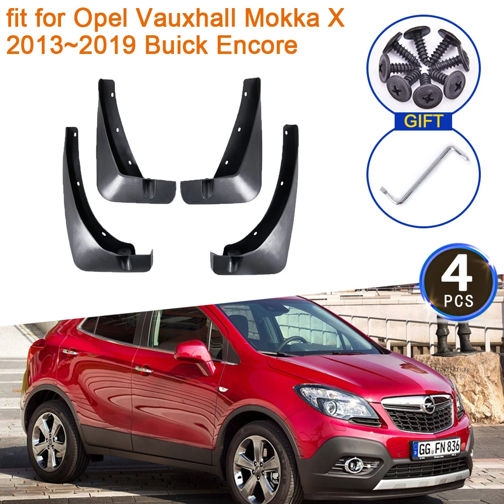evitar antepasado empeñar Guardabarros antisalpicaduras para rueda delantera, accesorios para Opel  Vauxhall Mokka X Buick Encore 2013 ~ 2019 2018 2017| | - AliExpress