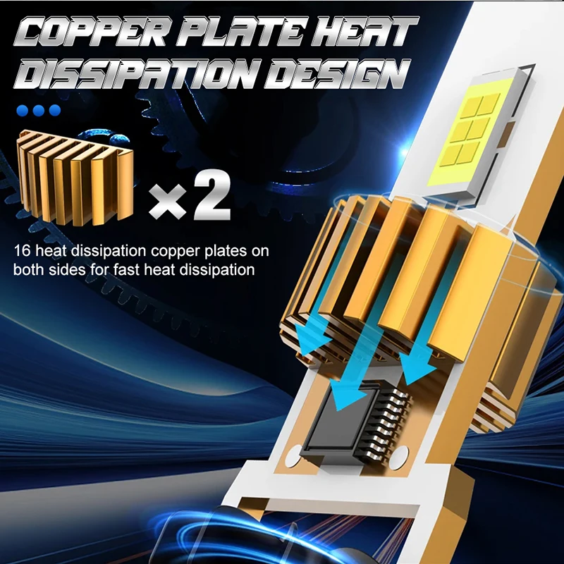 H7 LED 전구 헤드라이트 키트 미니 무선 300W 30000LM 6000K CSP 자동차 헤드램프 화이트 오토 다이오드 램프 H7 LED 터보 자동차용