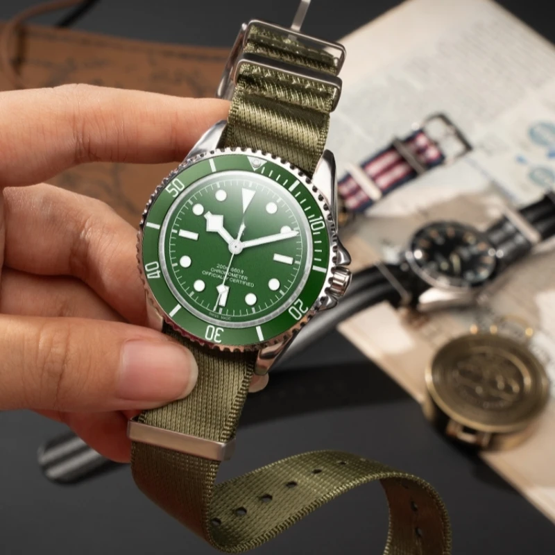 Premium Nylon NATO Strap - 20mm/22mm Army Sports Wristband