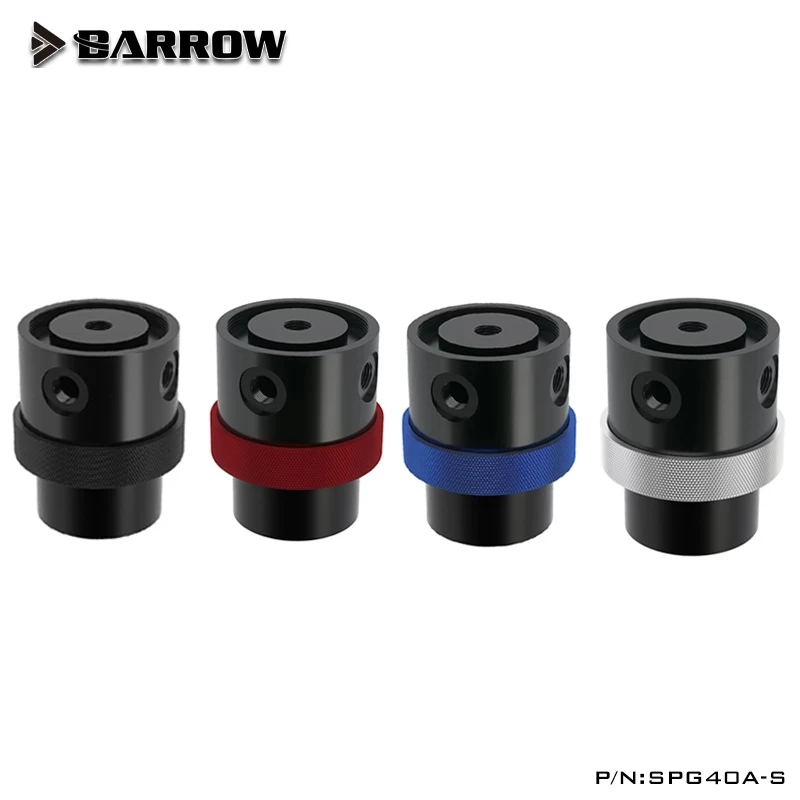 

Barrow D5 Pump SPG40A-S 18W PWM Standard,Maximum Flow 1260L/H,Black/White/Transparent for Water Cooling Building