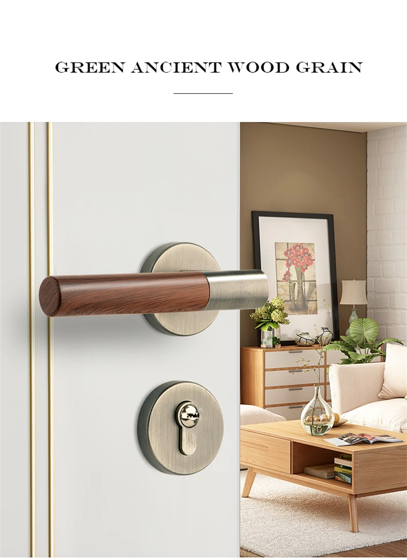 Fechadura da porta da sala de estar