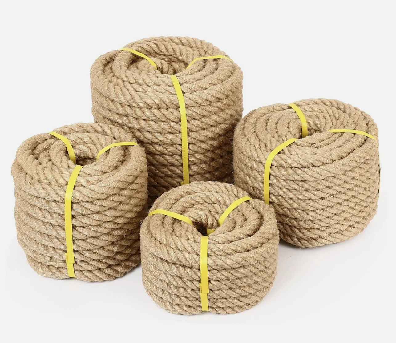 20/24/26mm 1/3/10M Thickness Jute Rope Environmental Jute Rope for Diy Home Shop Decoration for Handmade Baskets Lamps
