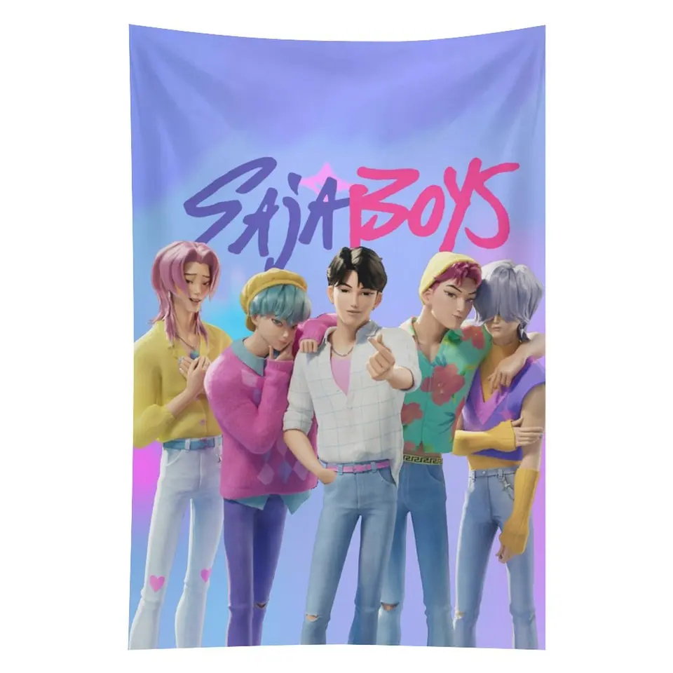 KPop Demon Hunters Wall Tapestry Home Decor